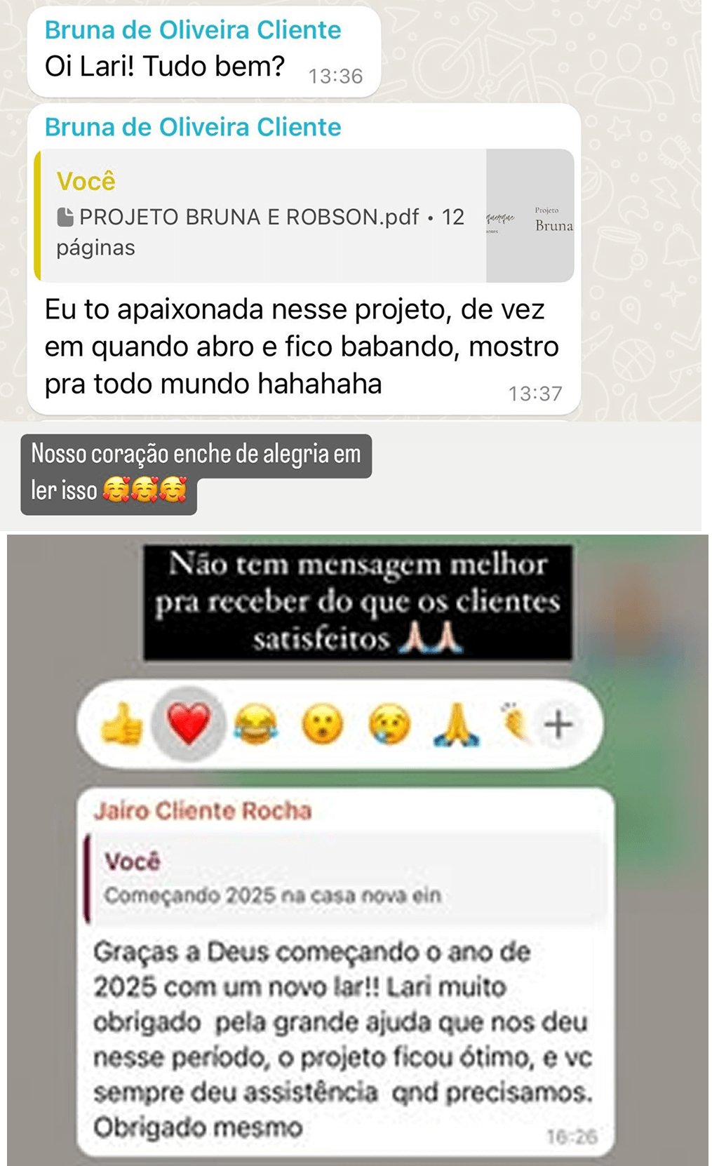 Arquiteta Lari Albuquerque - Feedback - 3